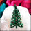 Thumbnail: 1950s Old Rhinestone Vintage Christmas Tree Pin Price: $55.00