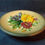 Thumbnail: 1950s English Chalkware Pansy Plaque Signed Bossons Home Decor