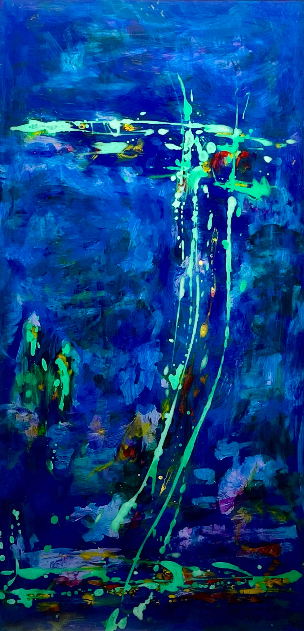 doppio blu Matteo Del Giudice