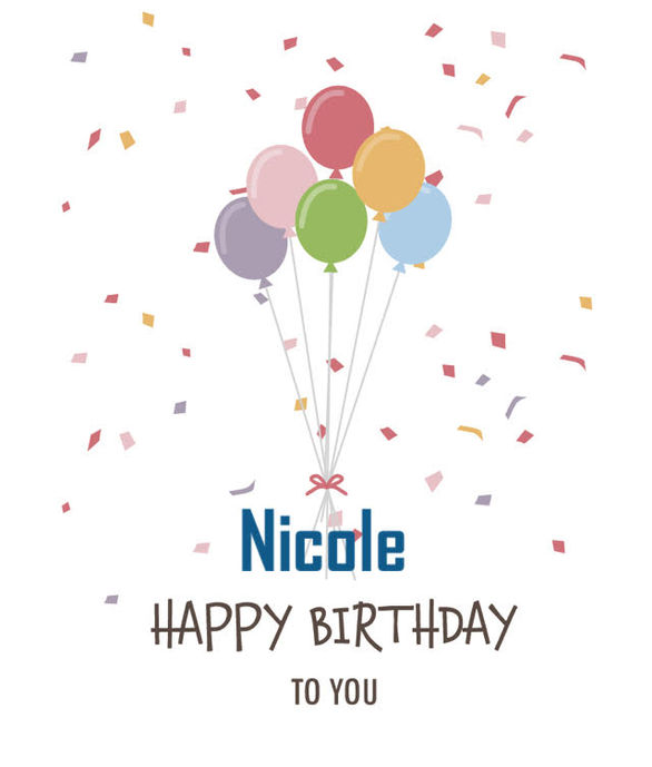 Felicidades Nicole