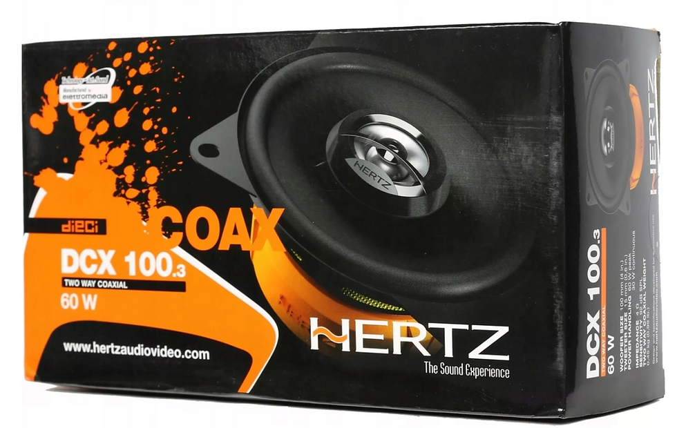 Parlante HERTZ DCX100.3, (10 centimetros)