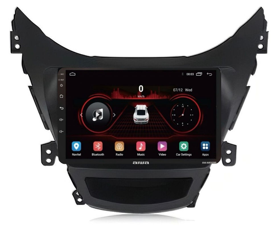 Radio Android 9” Aiwa 802 para Hyundai Accent 2012-2020 