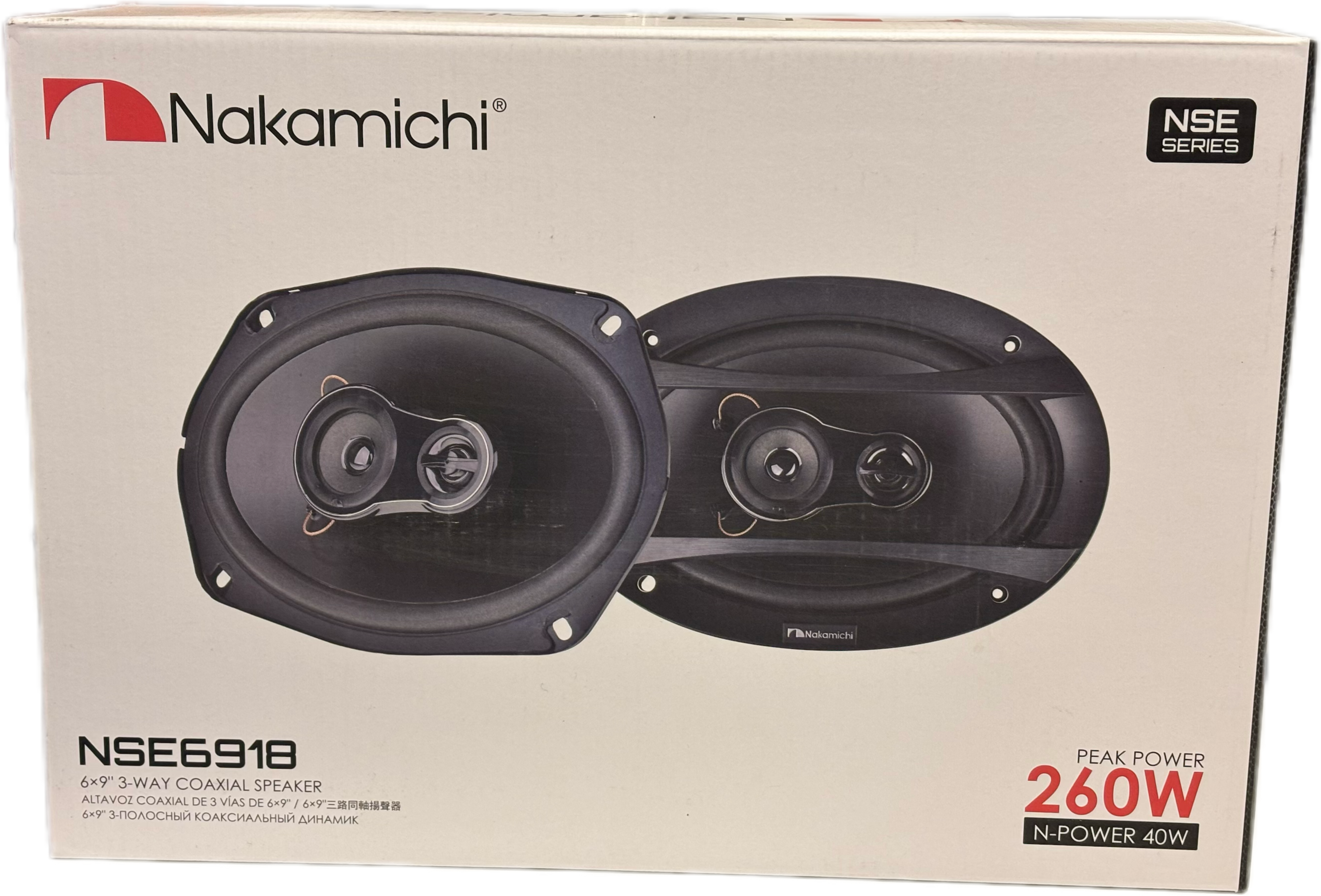 PARLANTES 6x9” NAKAMICHI