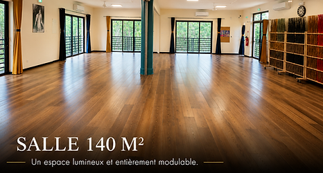 Salle vide qui s'adapte a tout vos besoins