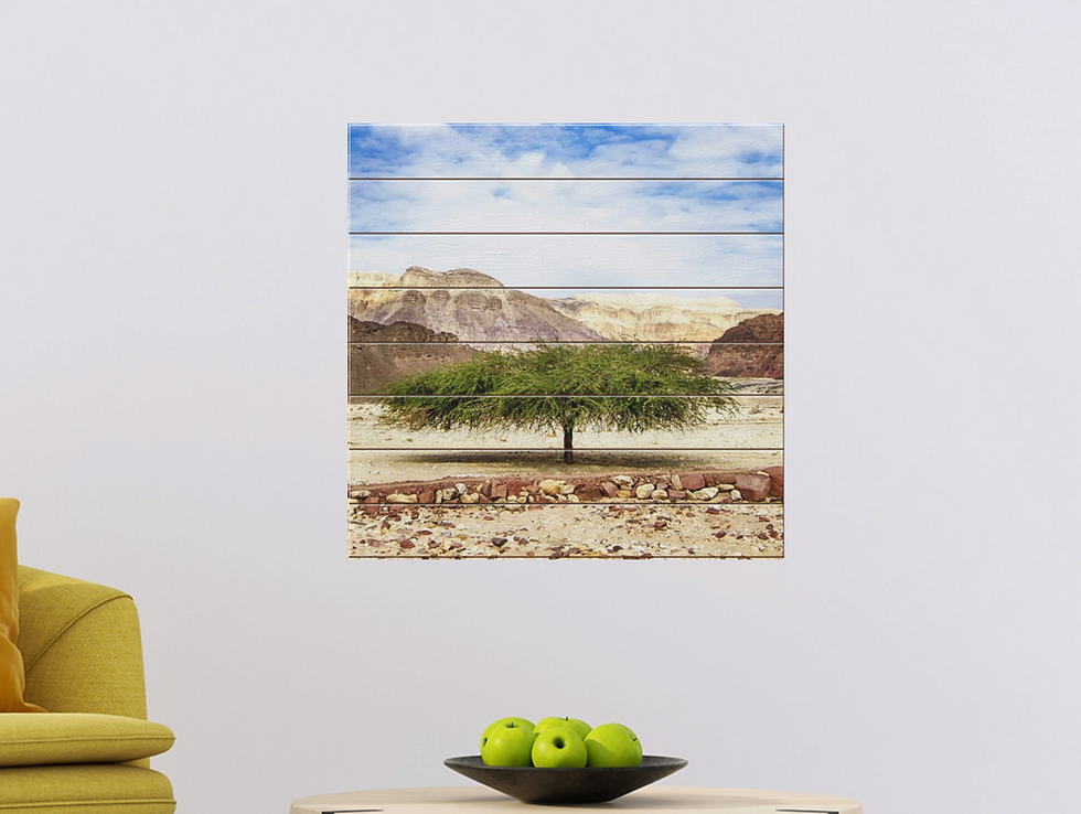 Miniature : Tableau Acacia (Bois FSC)