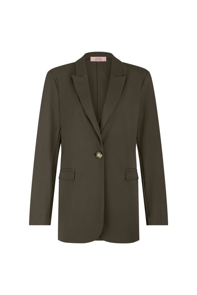 Thumbnail: STUDIO ANNELOES blazer Fran New Army 94808