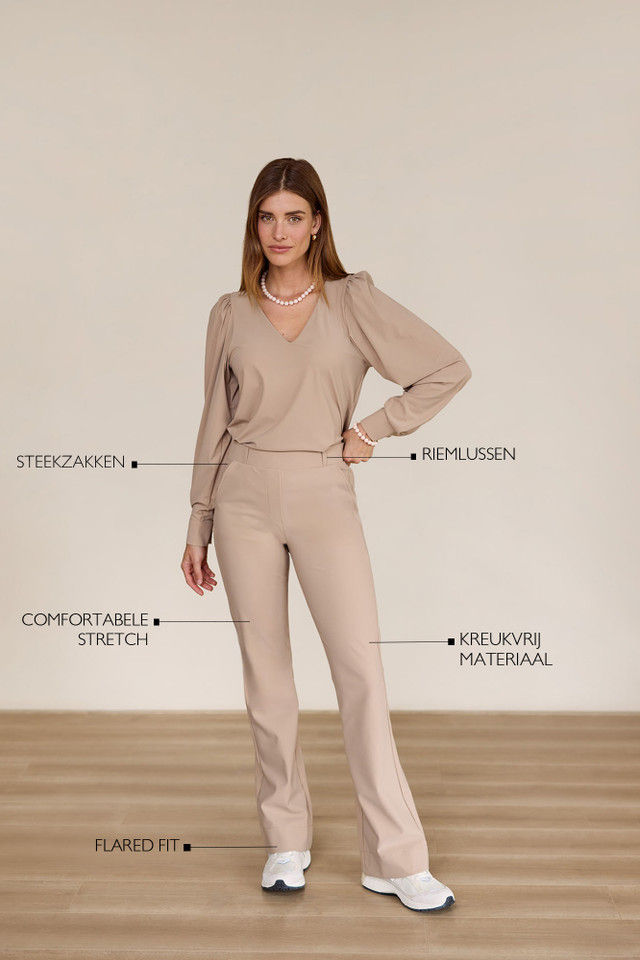 Thumbnail: STUDIO ANNELOES broek Flair Bonded 94800