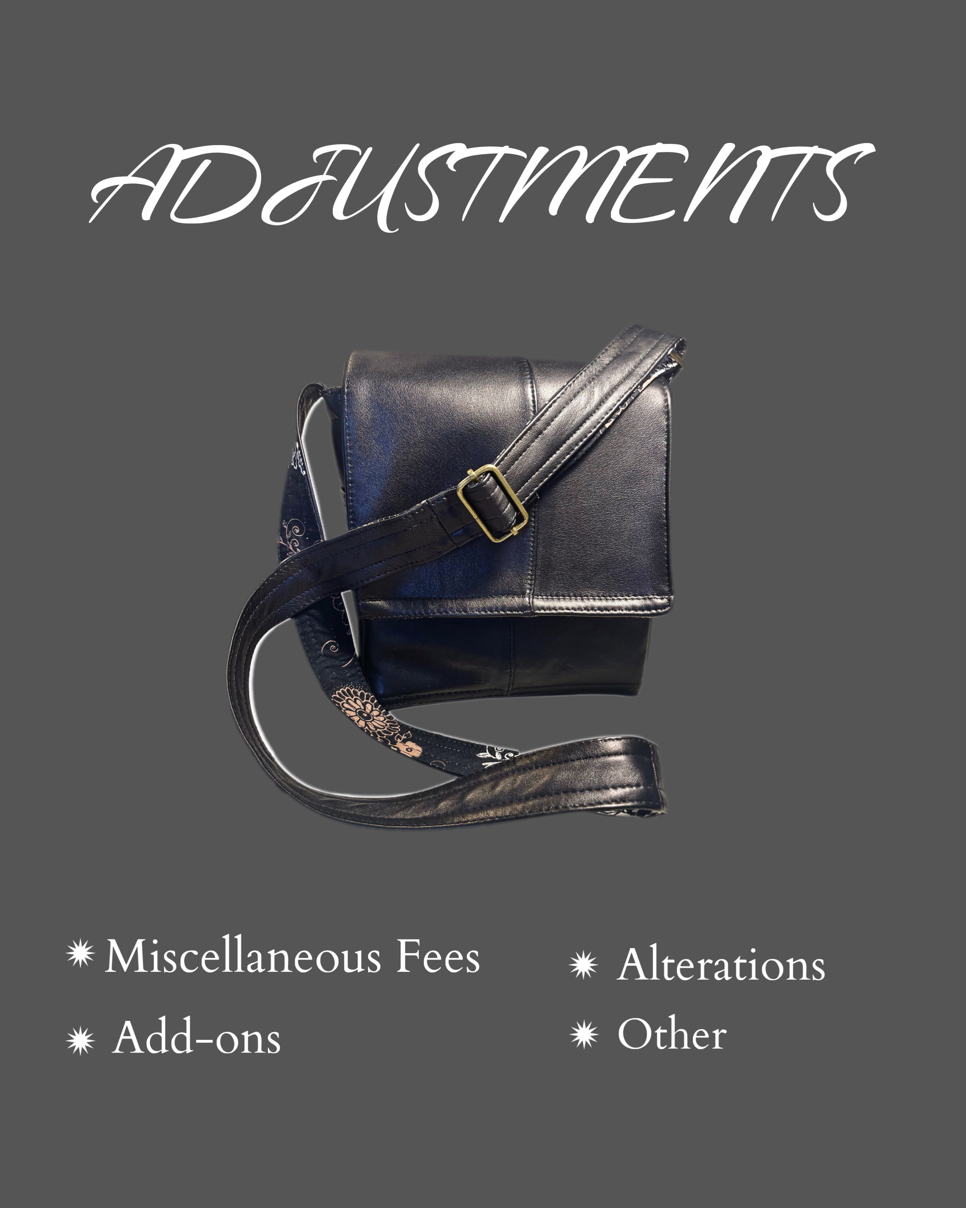 Merchandise Adjustments