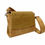 Thumbnail: Cork Leather Crossbody Bag, Tan & Gold