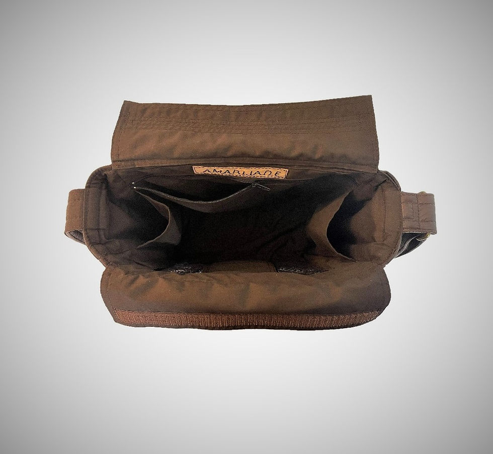 Thumbnail: Inogen One G3 Carrier, Durable Genuine Leather, Dark Brown