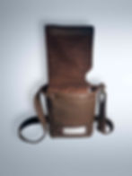 Thumbnail: Portable Oxygen Concentrator, Inogen, Dark Brown Leather