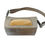 Thumbnail: Natural Leather Cork Crossbody Bag, Gray and Tan