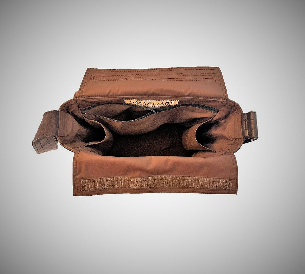 Thumbnail: Inogen One G3 Carrier, Dark Brown Leather