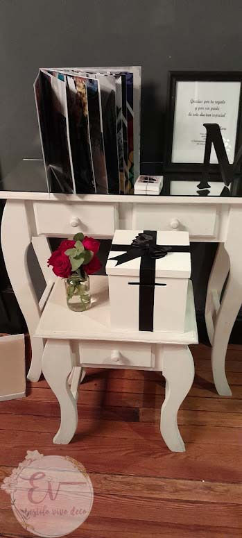 detalles mesa sobres