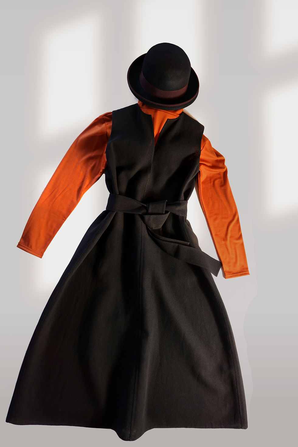 Thumbnail: Bowler hat Rabbit fur felt