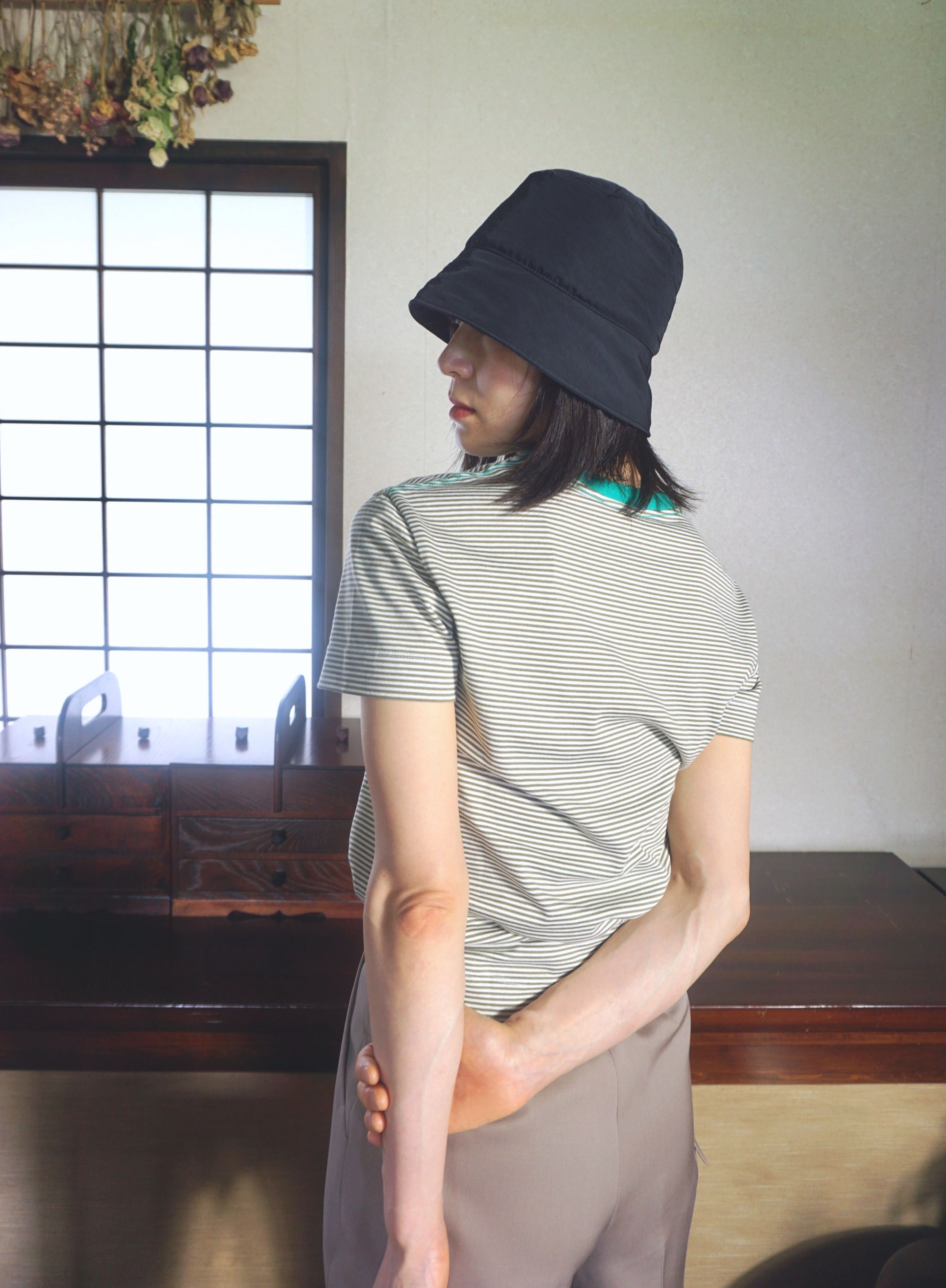 ミニボーダー バカンスTシャツ