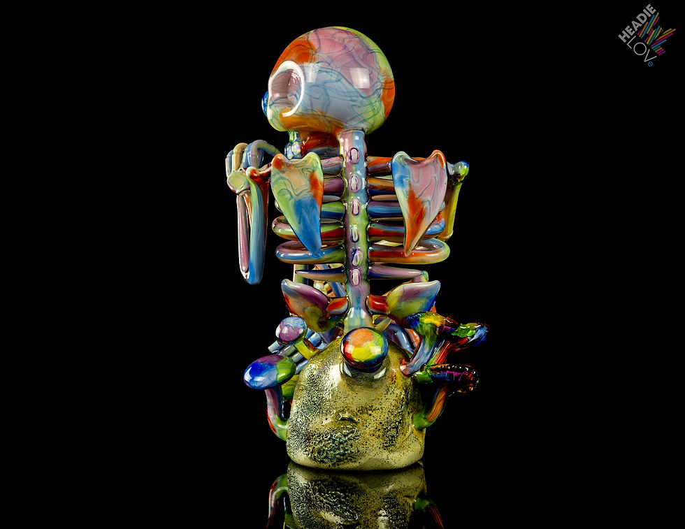 Thumbnail: Carstenglass10 x Scomoanet mini skeleton collab