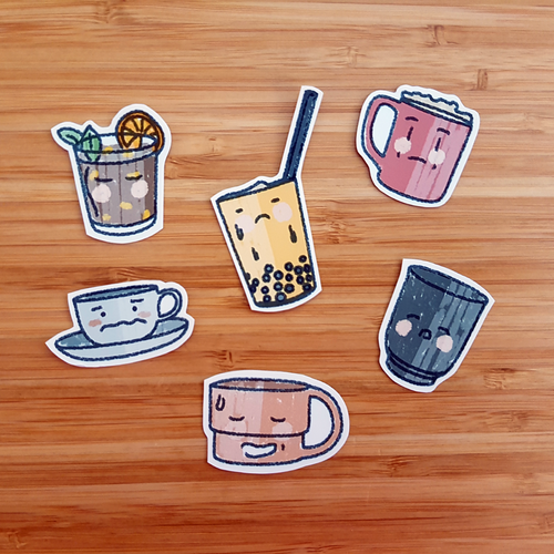 Anxie-teas | Stickers Pack