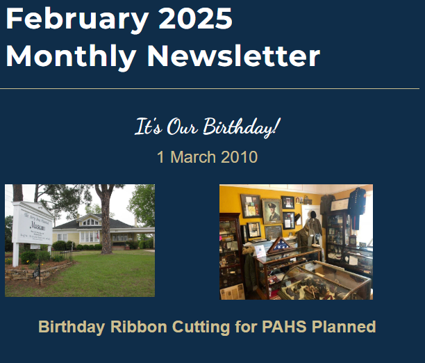 February 2025 Newsletter