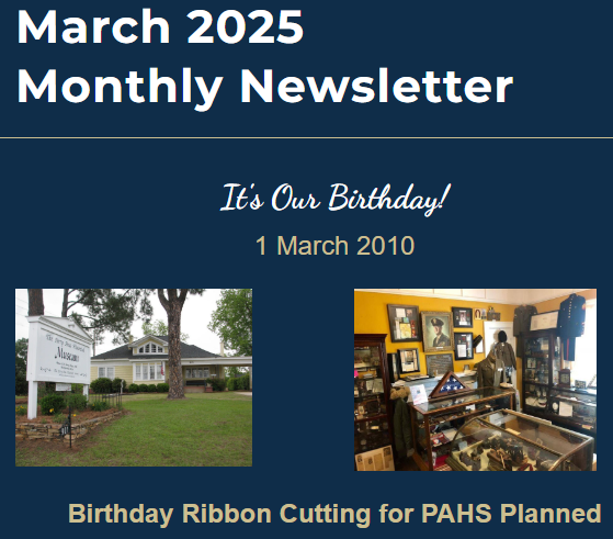 March 2025 Newsletter