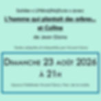 Soirée « Littéra(Na)ture » avec Jean Giono