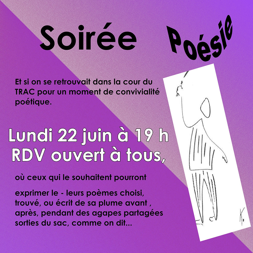 Soirée poésie