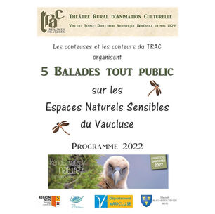 Balades contées 2022 dans les Espaces Naturels Sensibles du Vaucluse