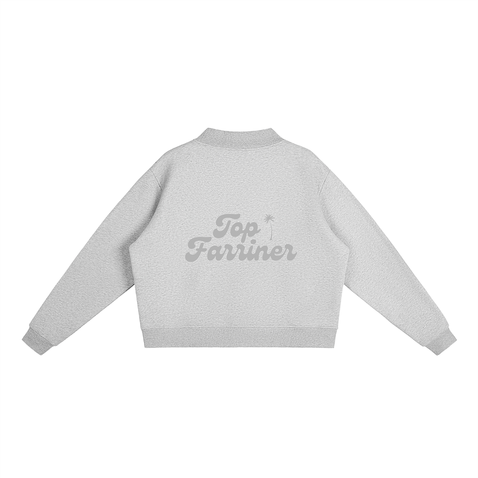 Thumbnail:  Essential Fleece Mock-Neck Crew Sweatshirt