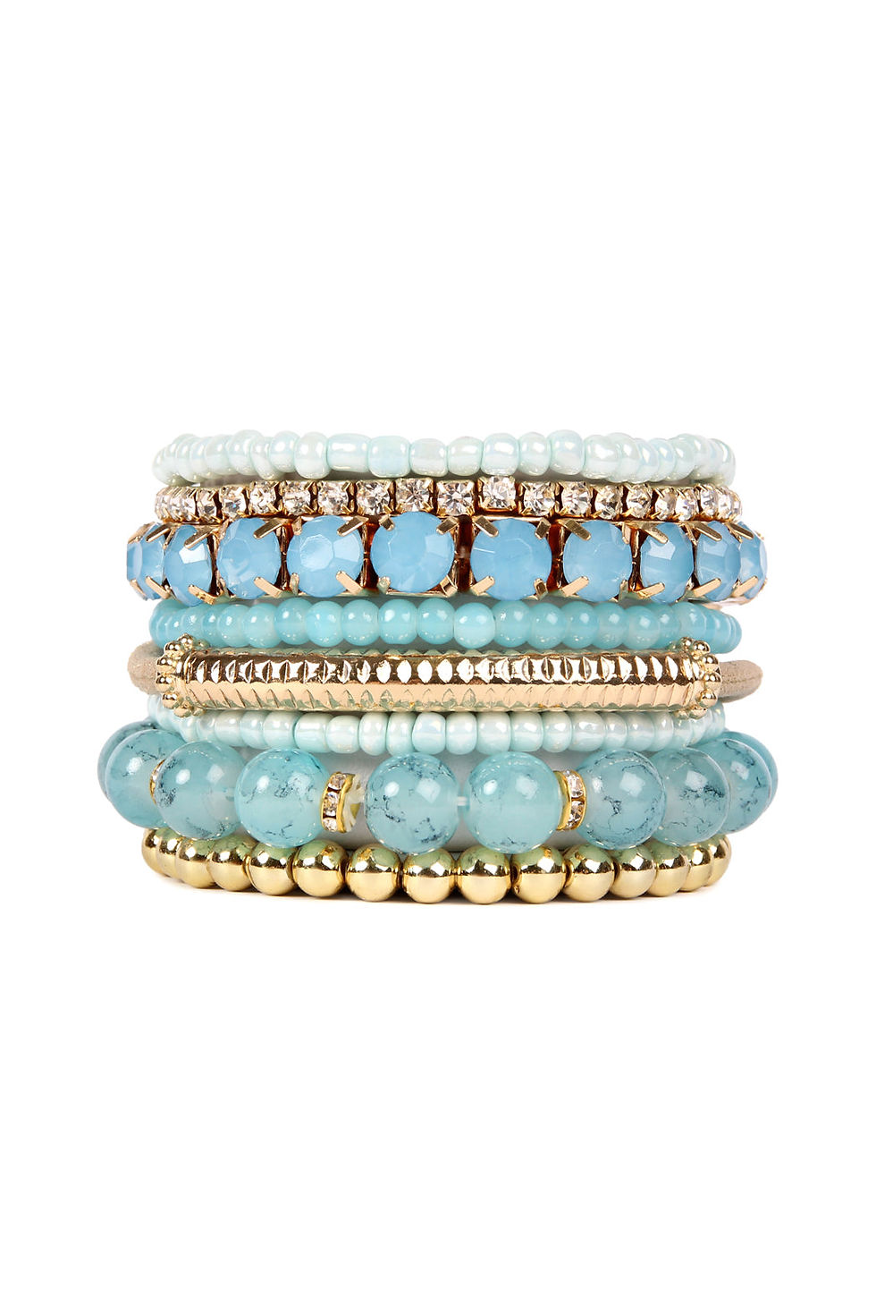 Miniaturbild: Multicolor Bead Bracelet Set