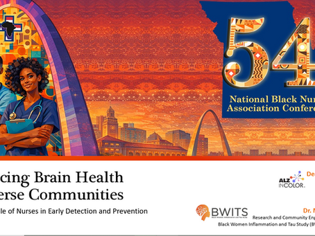 National Black Nurses Association Conference: Advancing Brain Health in Diverse Communities