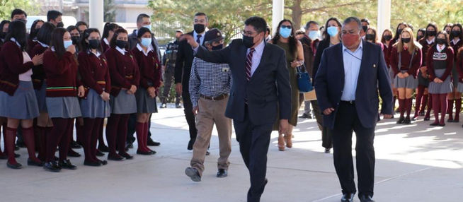 REALIZAN HONORES A LA BANDERA EN EL CECYTE DE SAN JOSÉ DE LOURDES