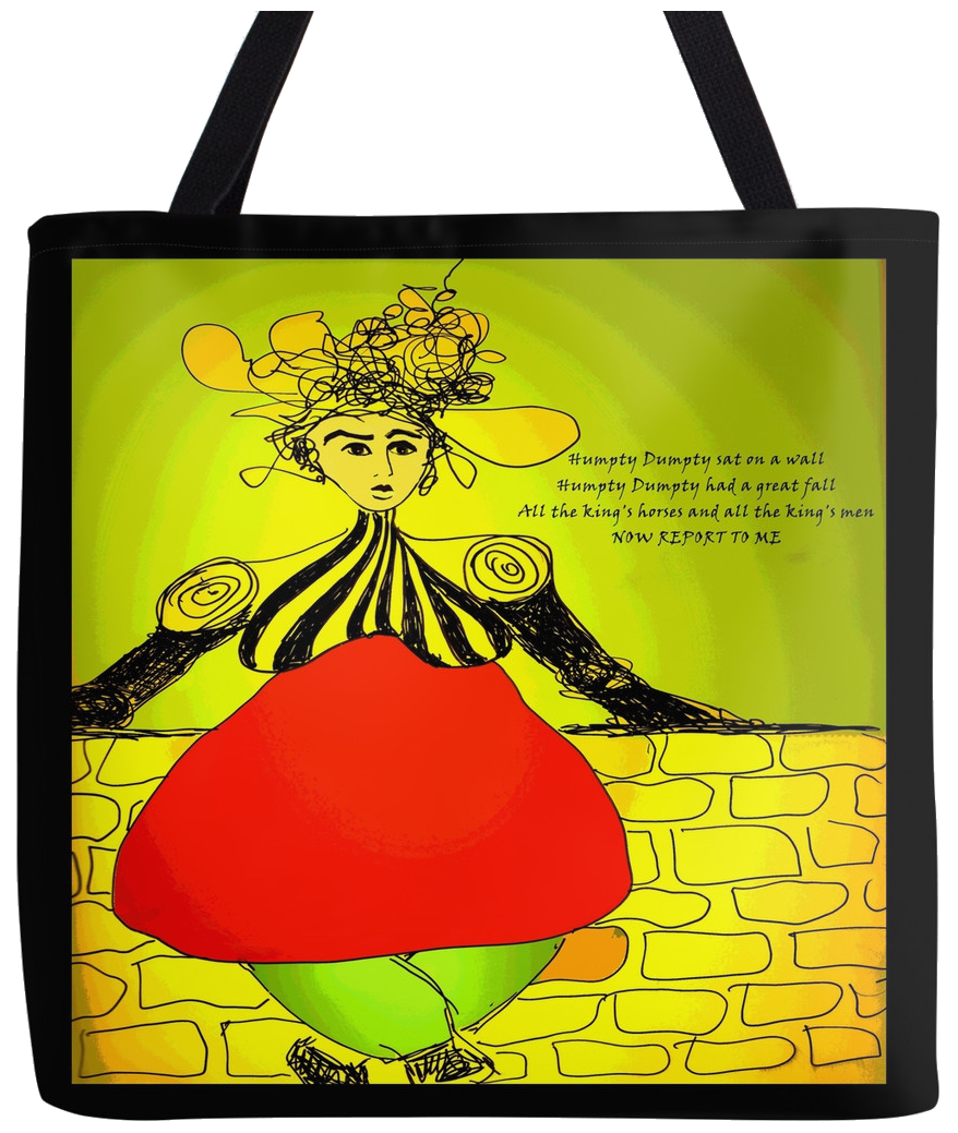 Humpty Dumpty Tote Bag