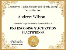 DNA activation certification