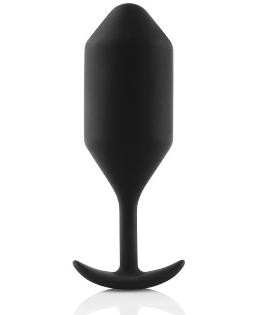 Miniatura: b-Vibe Weighted Snug Plug 4 - .257 g Black
