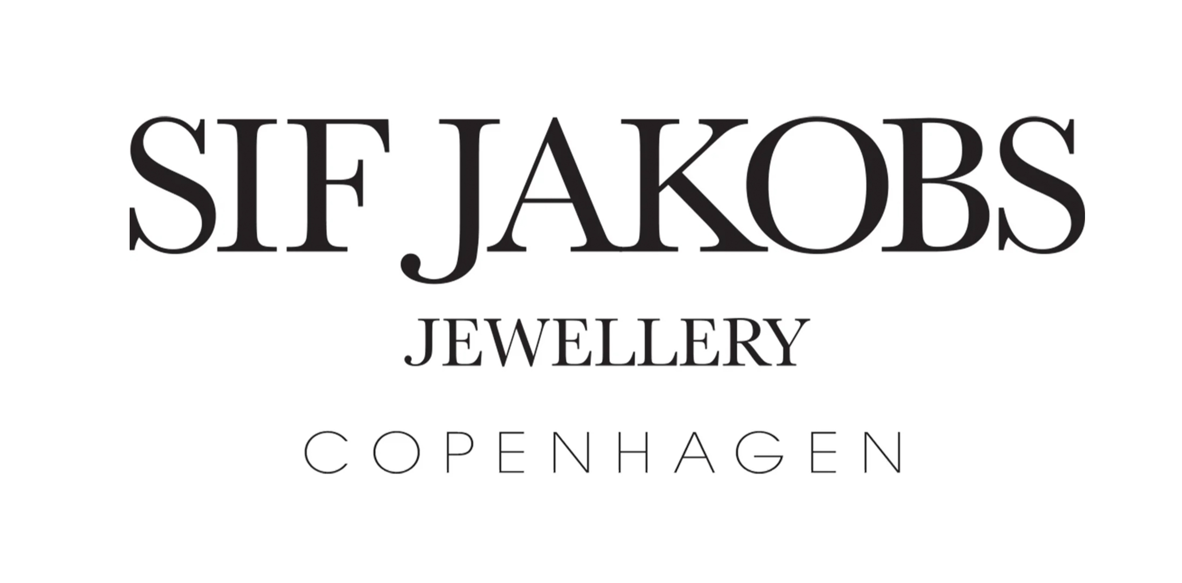Sif Jakobs jewellery brand logo detail.