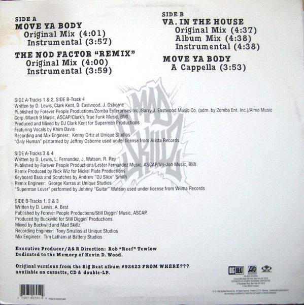 Miniature : Mad Skillz - Move Ya Body (1995)