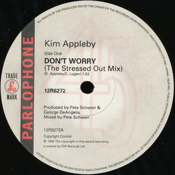 Miniaturbild: Kim Appleby - Don't Worry (1990)
