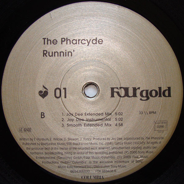 Miniature : The Pharcyde - Passin' Me By / Runnin' (2000)