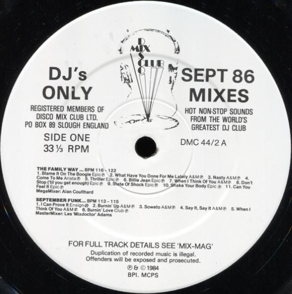 Miniaturbild: Various - September 86 - Mixes (1986)