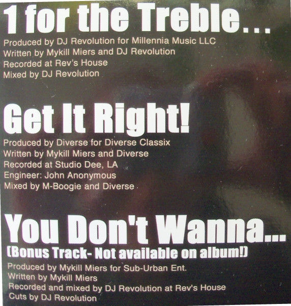 Miniature : Mykill Miers - 1 For The Treble... (2001)