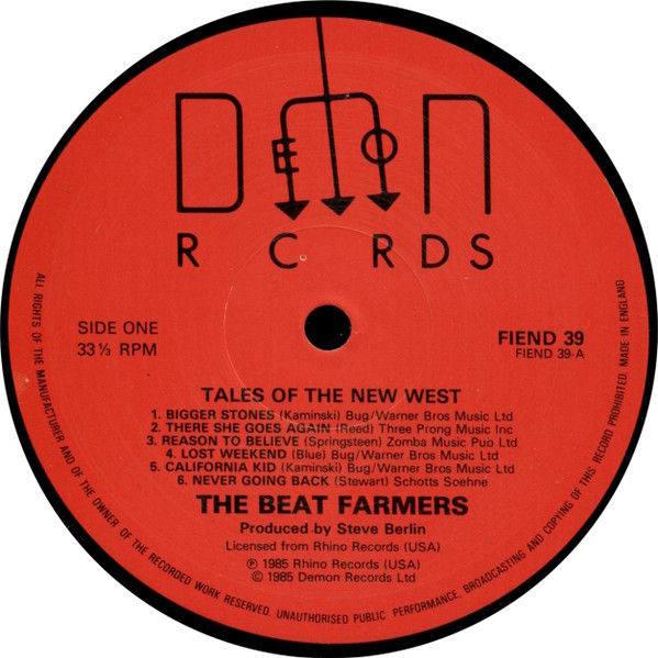 Miniaturbild: The Beat Farmers - Tales Of The New West (1985)