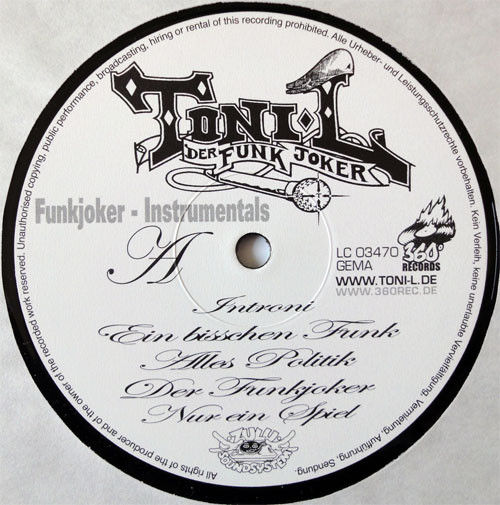 Toni L. - Funkjoker - Instrumentals (2002)