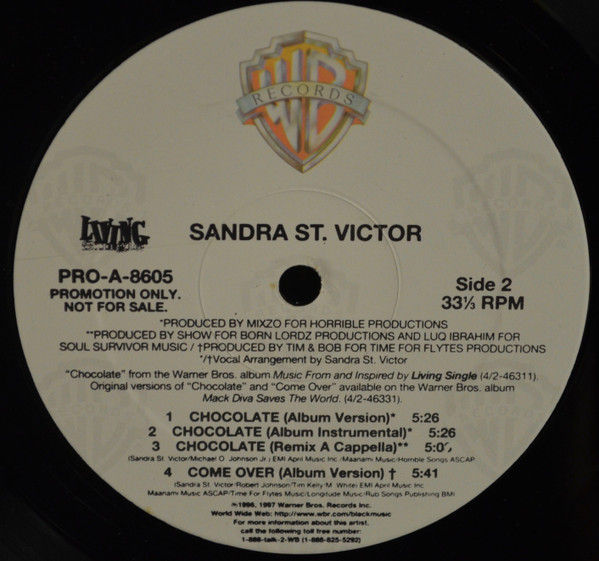 Miniaturbild: Sandra St. Victor - Chocolate (1997)