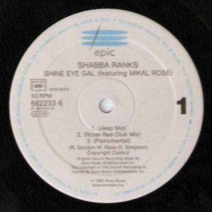 Miniature : Shabba Ranks - Shine Eye Gal (Remixes) (1995)