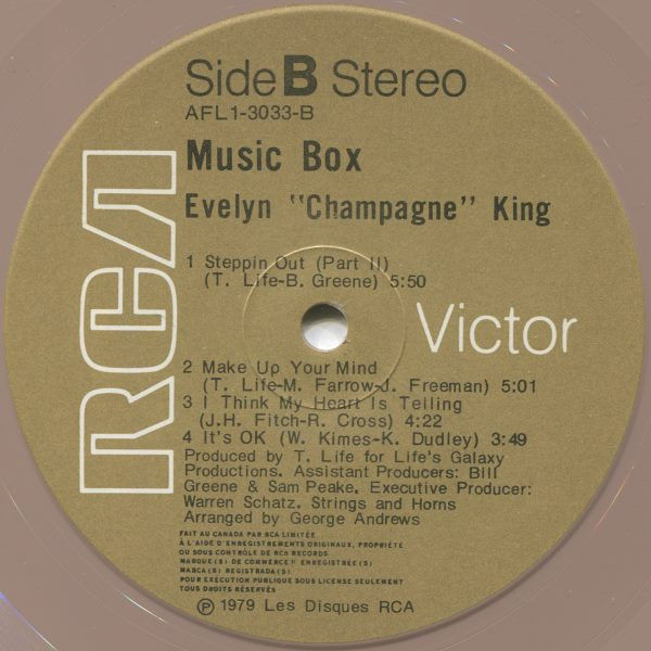 Miniature : Evelyn King - Music Box (1979)