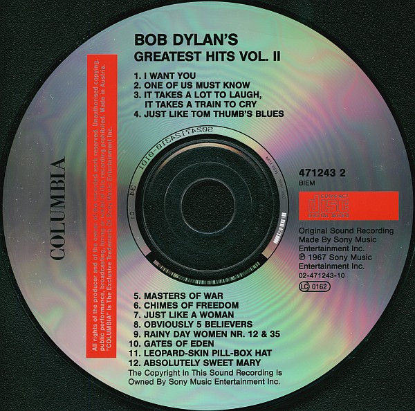 Miniaturbild: Bob Dylan - Bob Dylan's Greatest Hits 2