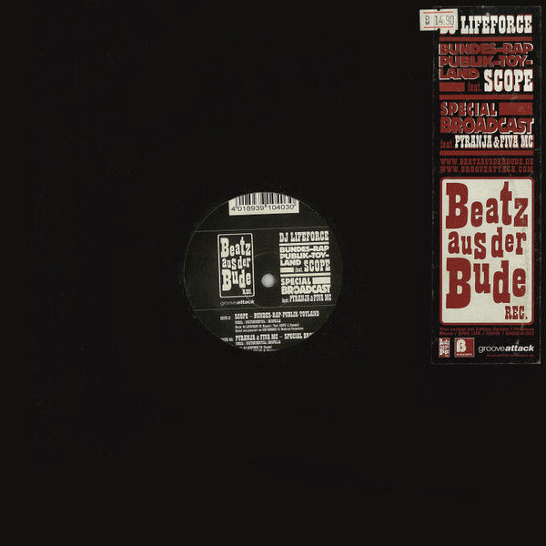 DJ Lifeforce, Scopemann, Pyranja, Fiva MC - Bundes-Rap-Publik-Toyland / Special 