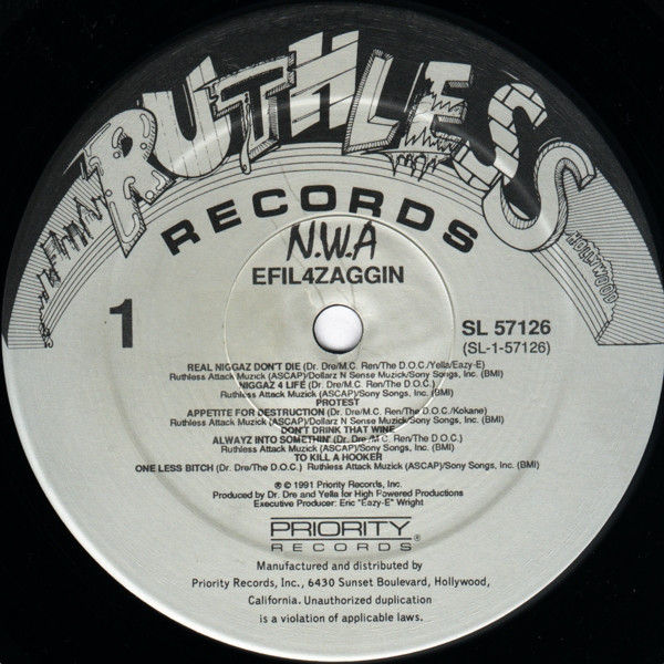 Miniature : N.W.A. - Efil4zaggin (1991)
