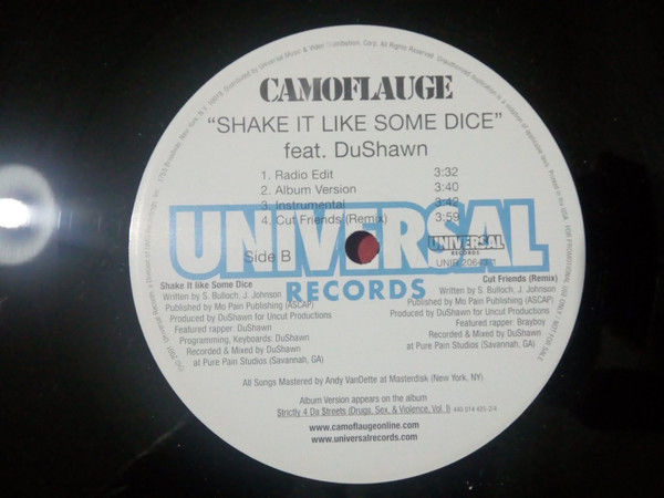 Miniature : Camoflauge - Get Up Off Me (2001)