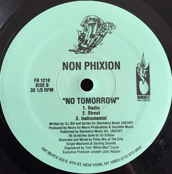 Miniaturbild: Non Phixion - Legacy / No Tomorrow (1996)